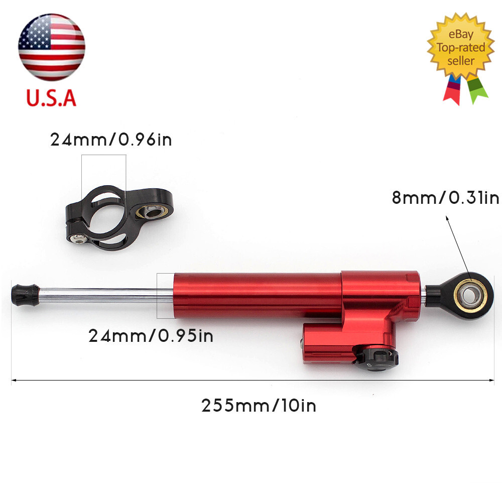 For Honda CB1000R 2008-2012 CNC Steering Damper Stabilizer Bracket Mount Adjust