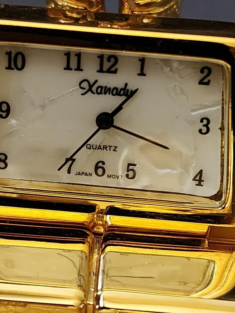 XANADY QUATZ MINI GOLF CART CLOCK