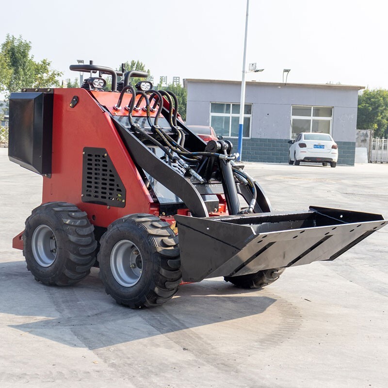 B&S engine Compact Mini Wheel Skid Steer Loader with 13.5HP Power