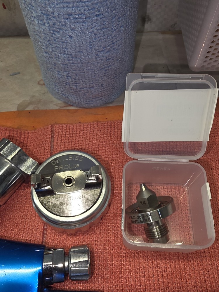 Devilbiss Prolite 1.3 And 1.4 Nozzle Setup