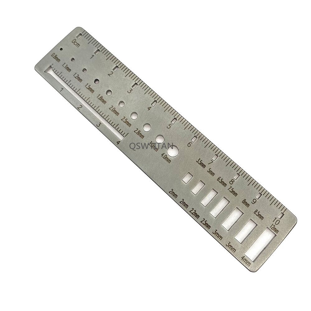 Measuring Ruler for Kirschner wire Drill Screw Plate measuring diameter