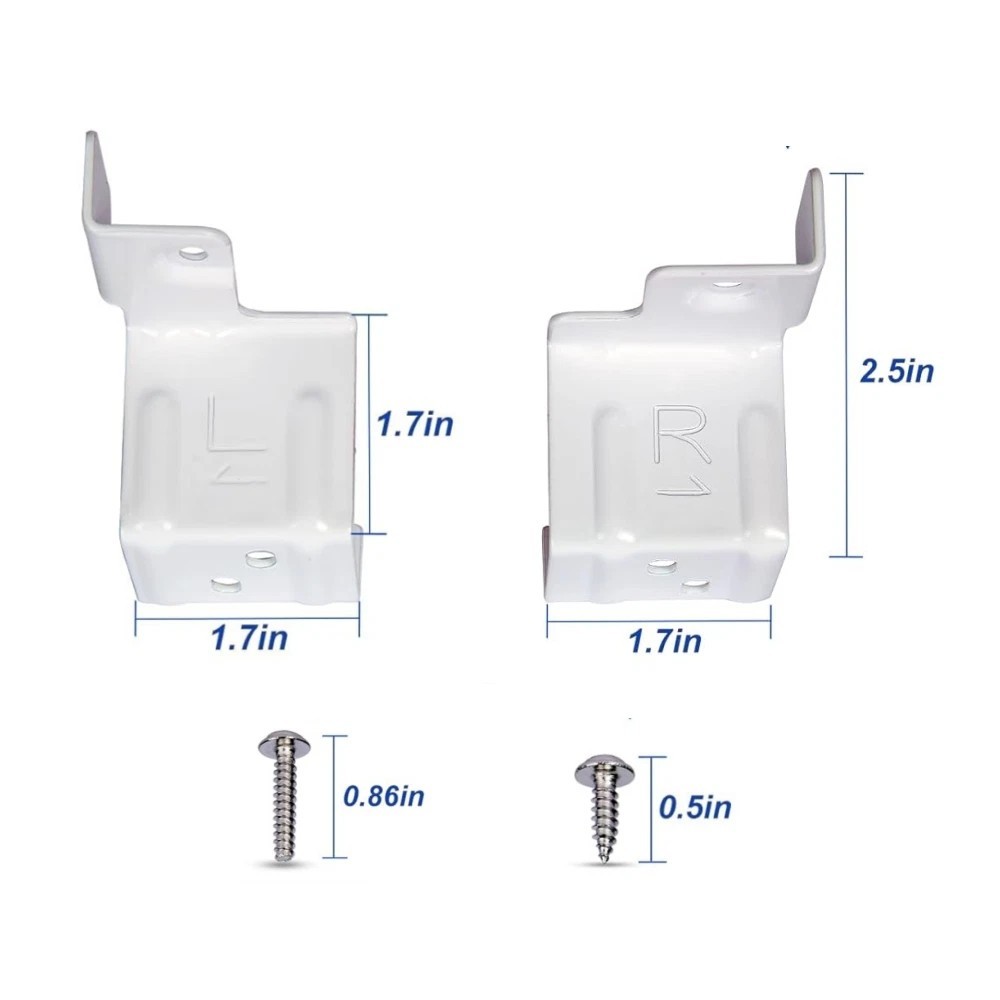 24" Stack Bracket Kit for GE GFA24KITL 24 Inch Width Frontload Stacking Kit