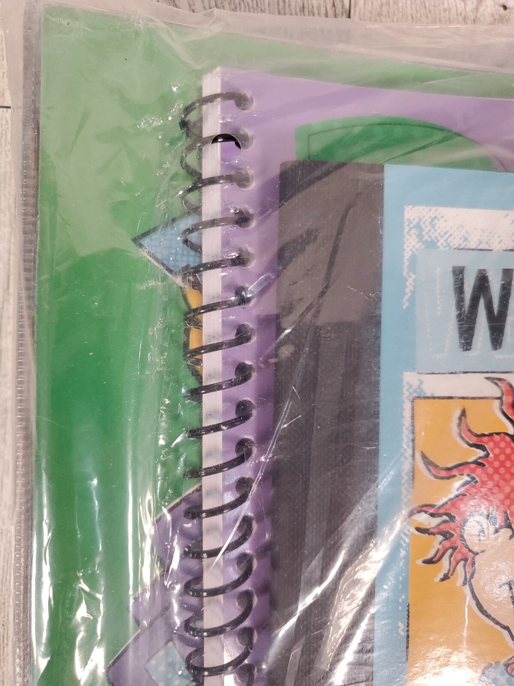 Rugrats Binder Bundle 4 Piece Set Folder Binder Notebook Composition Book NEW