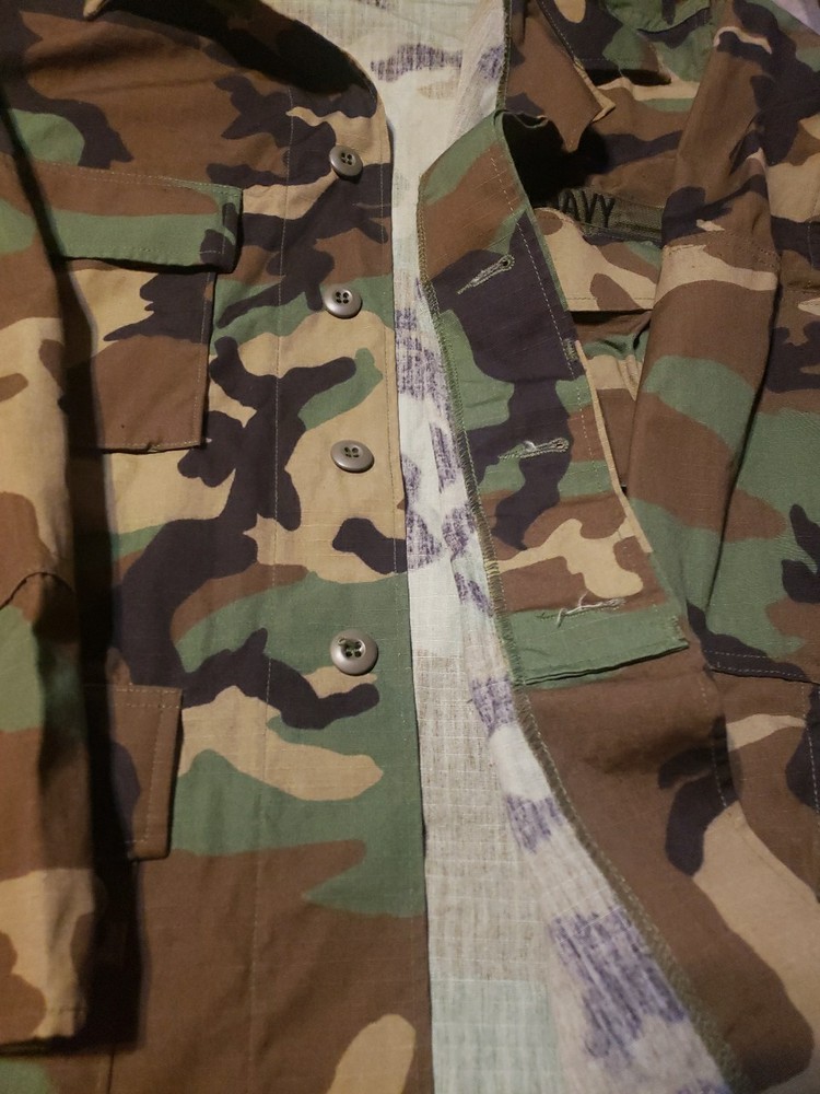 Coat Woodland Camouflage Pattern Combat Medium Regular 1995