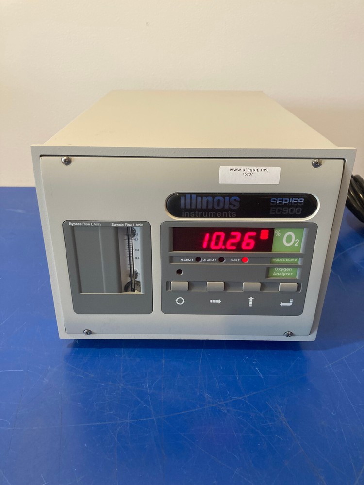 15207 Illinois Instrument EC910 oxygen analyzer