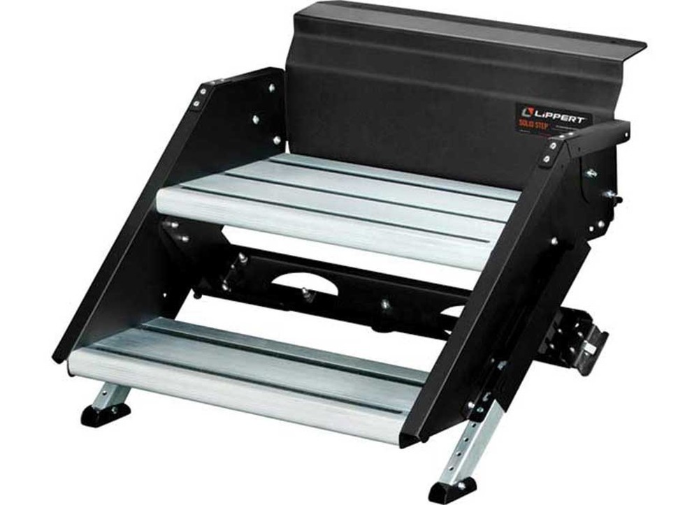 Lippert 733932 30" Premium Double Solid Step
