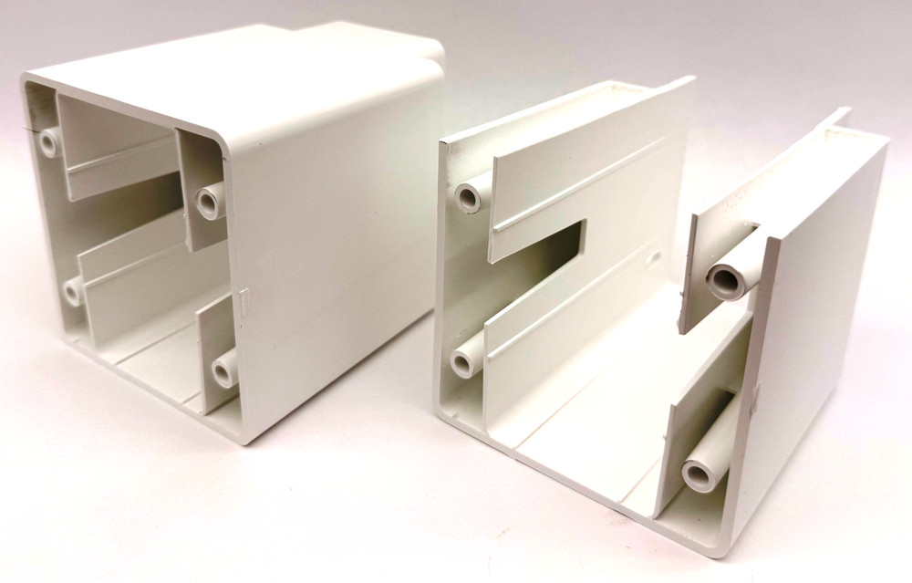 Barrette Finyl Line Deck Top Angle Bracket Kit 73021926 White