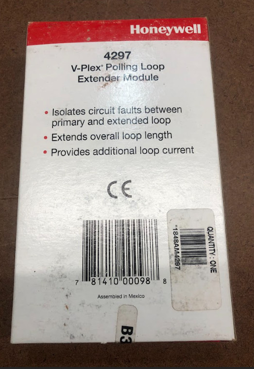 Honeywell 4297 V-Plex Polling Loop Extender Module