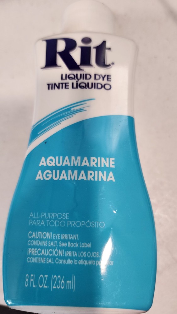 Rit Liquid Dye 8oz NEW - Aquamarine