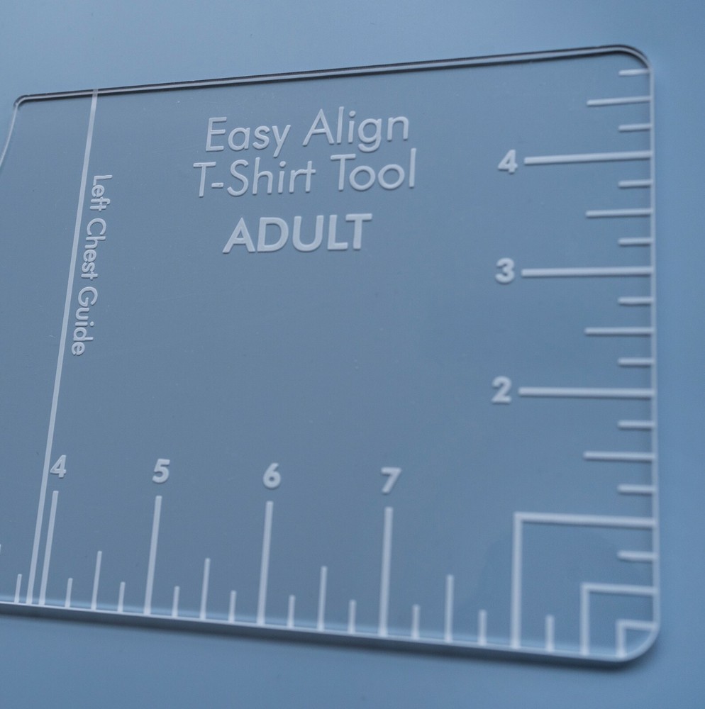Tshirt Alignment Tool - Centering Shirt Tool Ruler for Vinyl Alignment-18 Inch📏