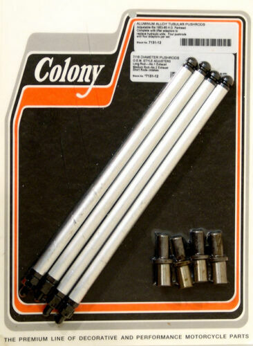 PUSHROD & SOLID LIFTER CONVERSION KIT Fits Harley Panhead 1953-65 . . 7131-12