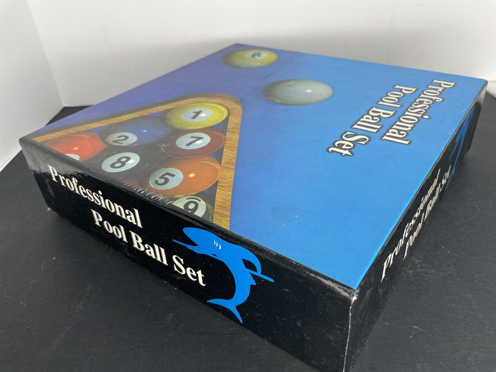 Complete Professional Pool Ball Set Unbranded Original Box