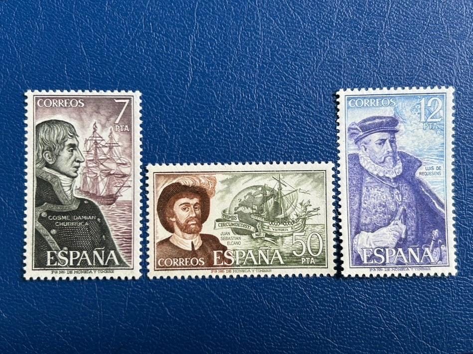 Spain  - 1976 - Spanish Navigators - MNH**