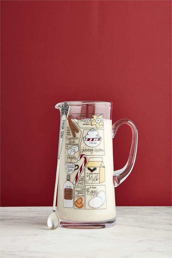 Mudpie - Eggnog Pitcher Set - 45500074