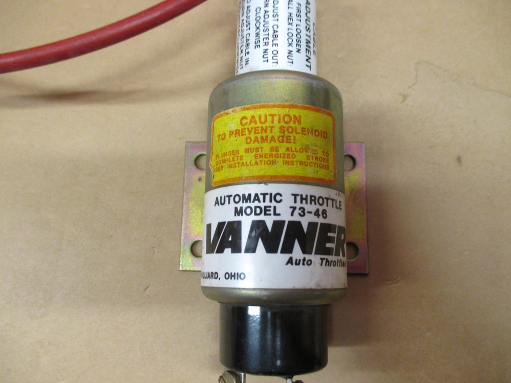 73-46 VANNER AUTOMATIC THROTTLE NOS