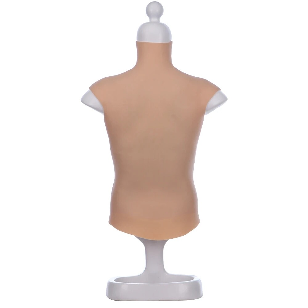 7th Generation Plus Large Size Half Bodysuit Silicone Breast Forms Crossdresser