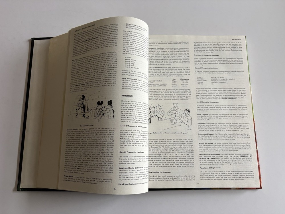 Advanced Dungeons and Dragons Dungeon Masters Guide TSR 1979