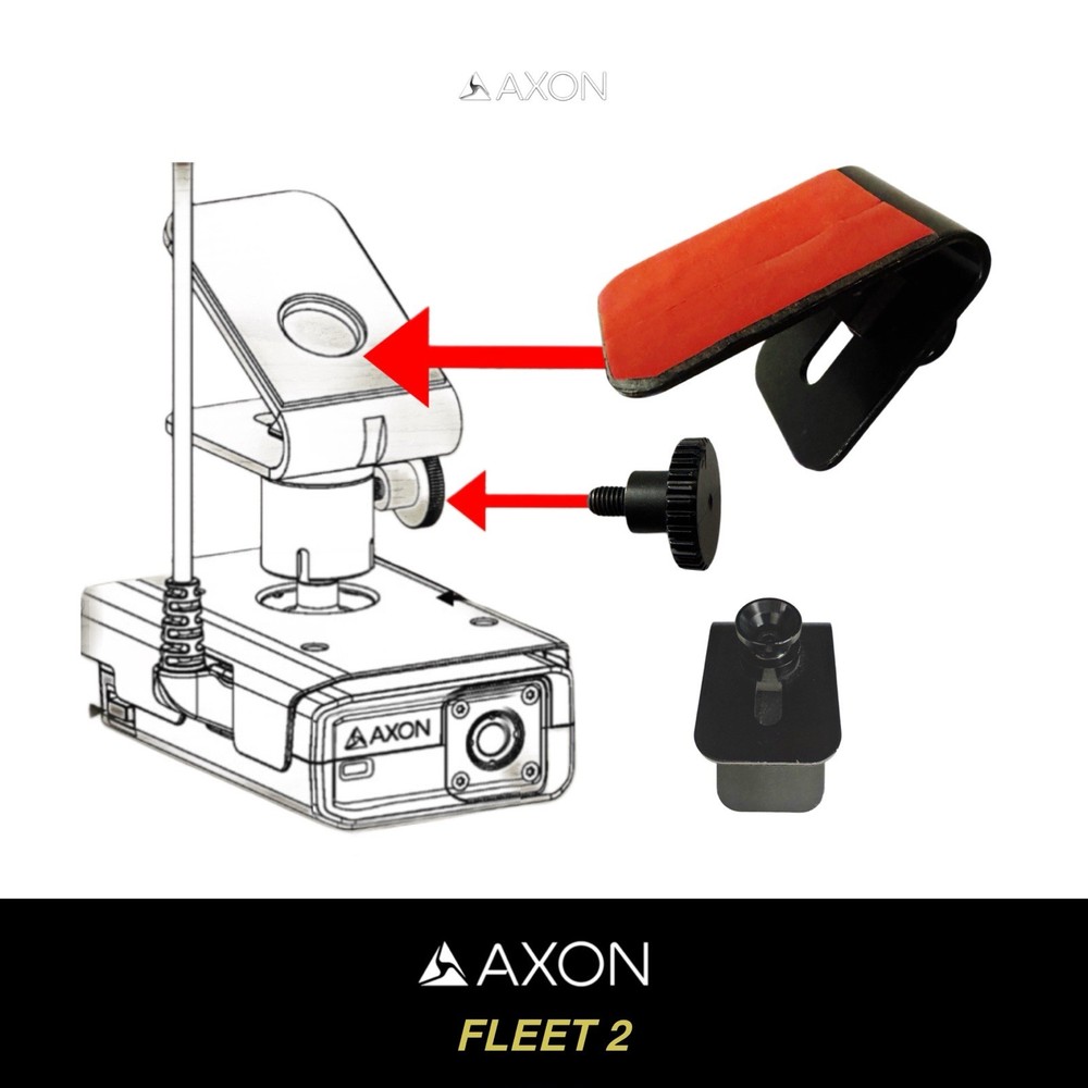 Axon Fleet® 2 | Windshield Mount /Thumbscrew | For AX1014 Dash Camera