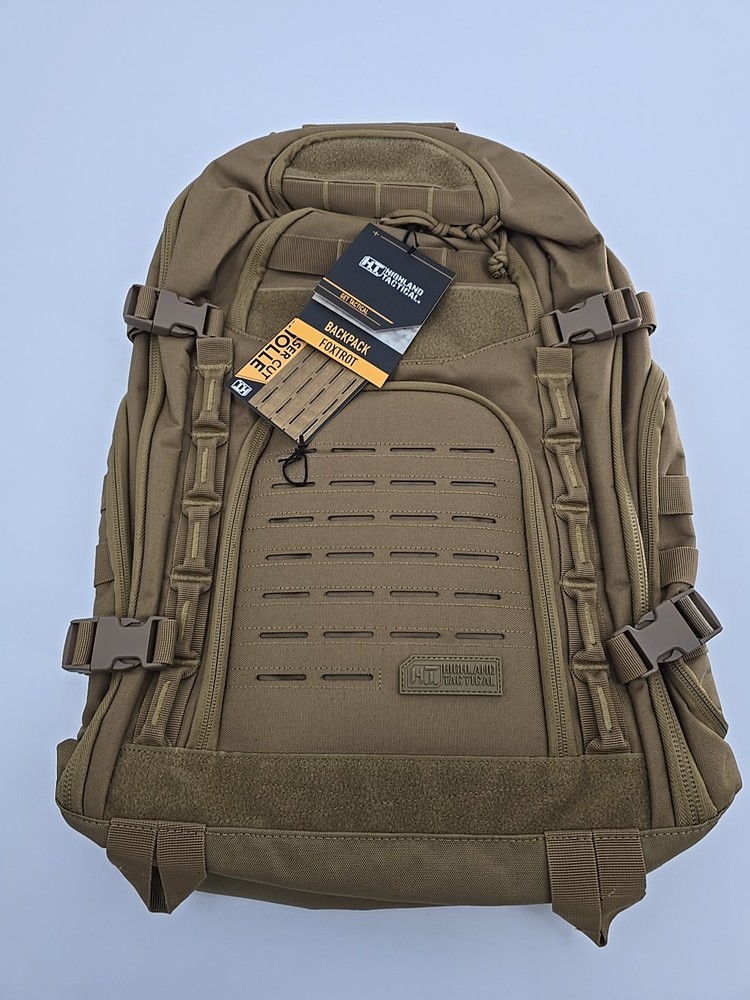 Highland Tactical Foxtrot Extra Large Backpack – Desert