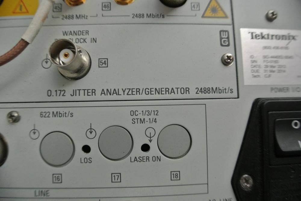 WWG Acterna ANT-20SE Advanced Network Tester W/ Jitter Analyzer/Generator