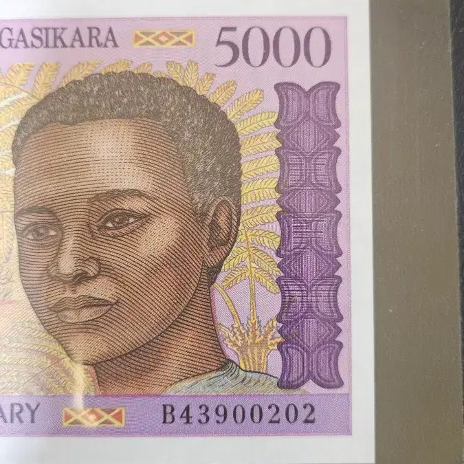 Madagascar 5000 Franc UNC Uncirculated Banknote