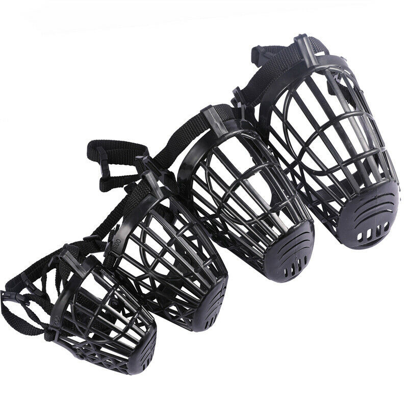 Dog Muzzle, Basket Muzzle for Biting, Chewing and Scavenging, Perfect Training