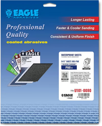 Eagle Abrasives 9”x11” WP Sheets CC