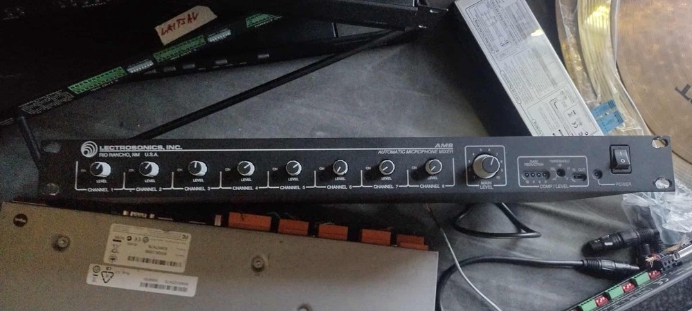 Lectosonic, Inc Automatic Microphone Mixer- 8 Channel