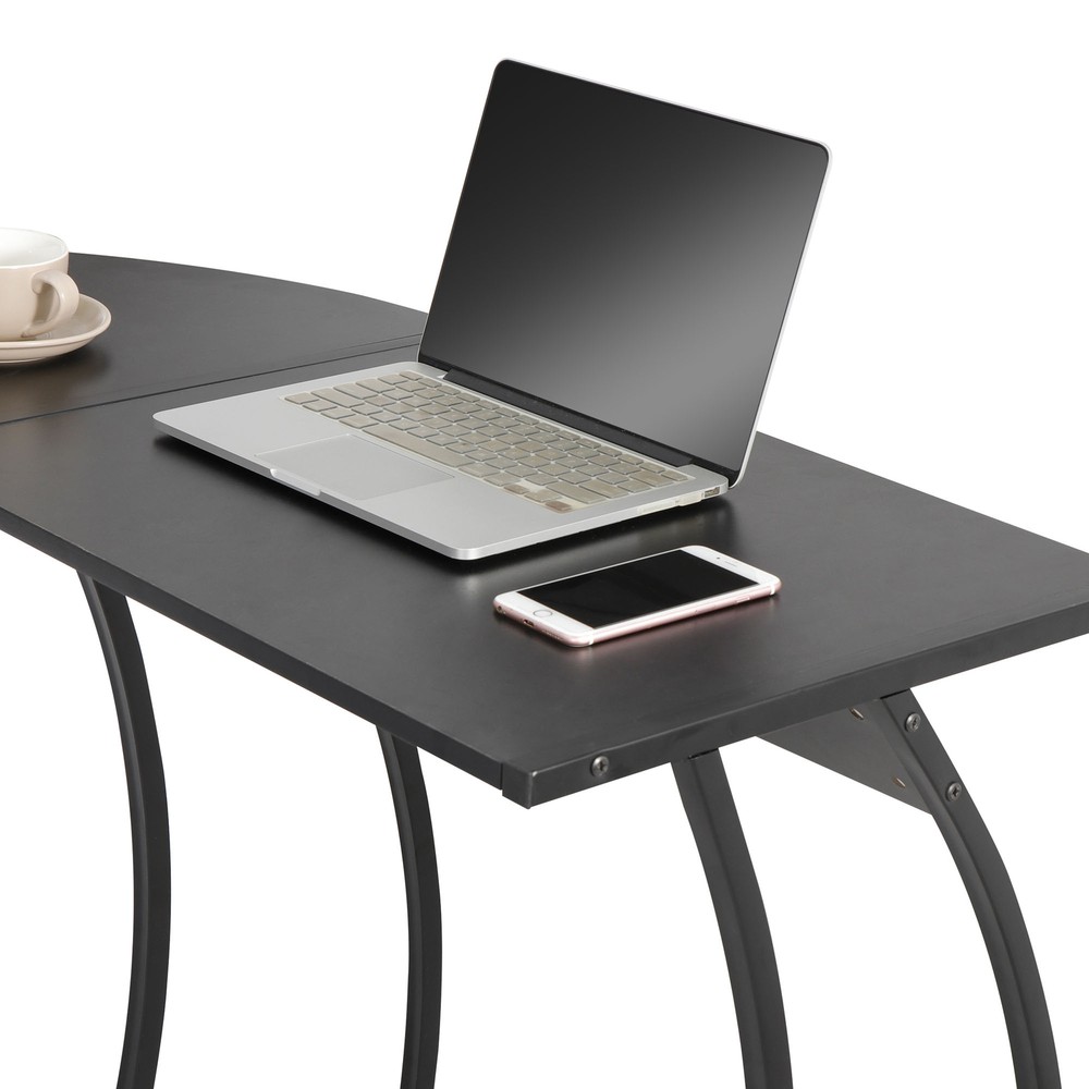 58" L-Shaped Corner Computer Home Desk PC Laptop Study Table Workstation