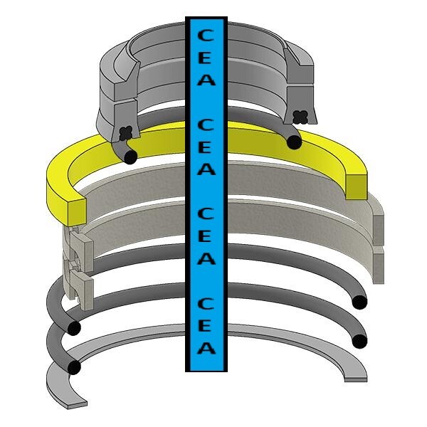 1020878 Seal Kit Fits Reynolds Scraper