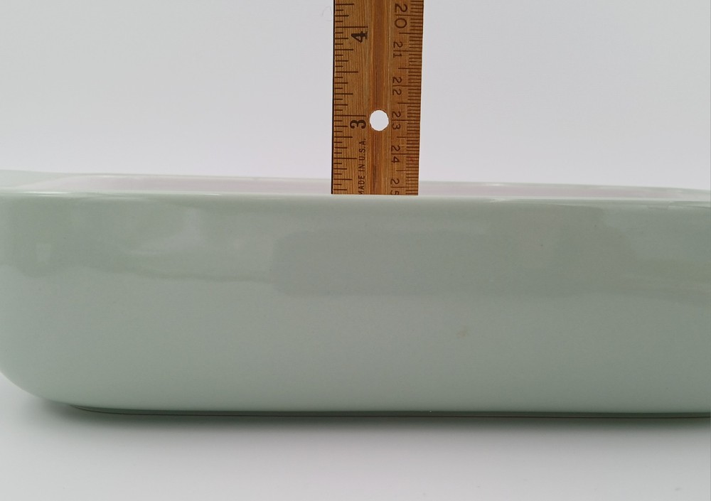 KitchenAid Pistachio Green Stoneware 1.5 Quart Loaf Pan Rectangular Baking Dish