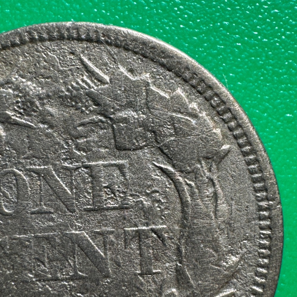 1857 Flying Eagle Cent C155