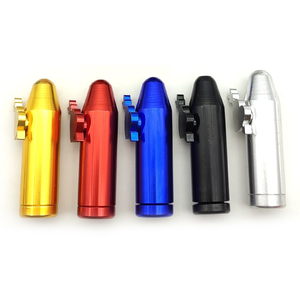 2Pcs/set Spice Case Aluminum Alloy Bullet Dispenser Kitchen Storage Box As Gift