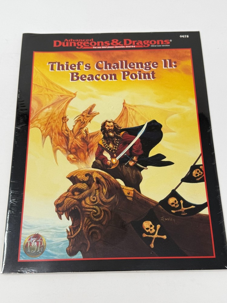Thief's Challenge 11: Beacon Point SEALED TSR AD&D 9478