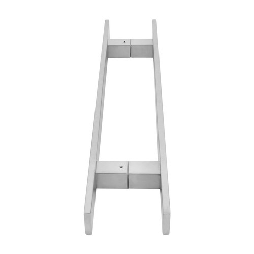 Stainless Steel Double Sided Push Pull Door Handle, H-shaped Door Pull Handle