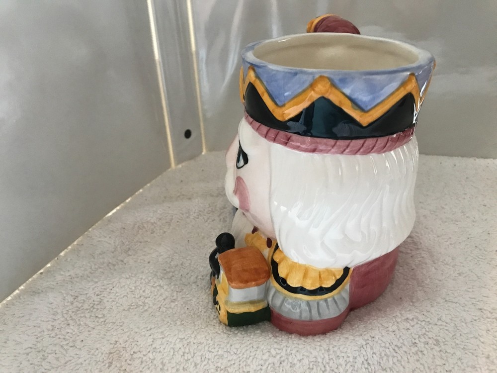 Nutcracker Mug Cup ~Make into a Christmas Holiday Centerpiece Nutcracker~Ceramic