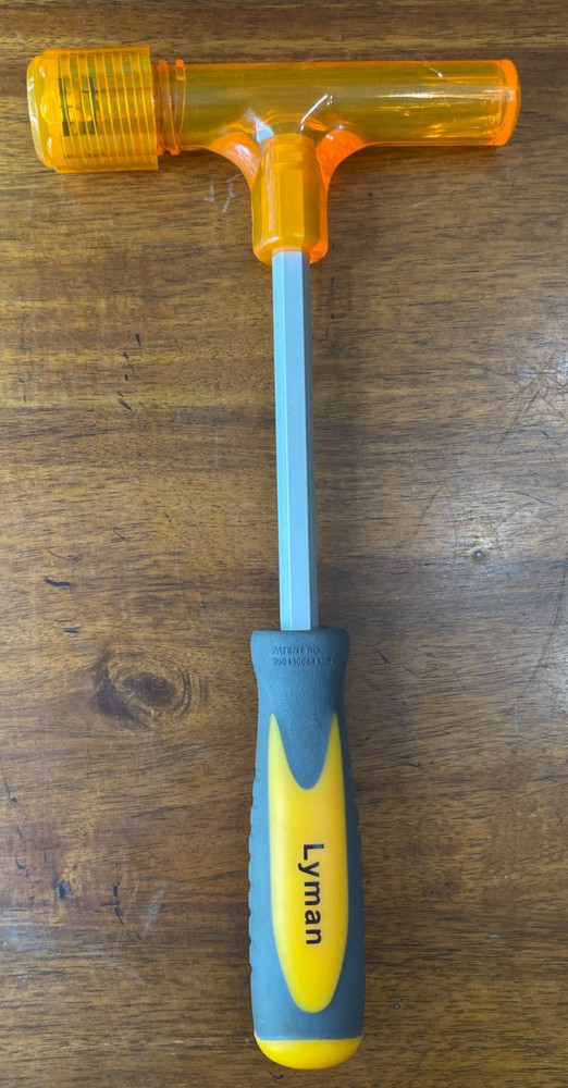 Lyman Inertia Bullet Puller Hammer W/2 Collets