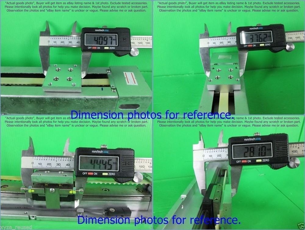 Linear Stage actuator Belt driven &Motoas photo,Stroke 30cm, Mini CNC 3D printer