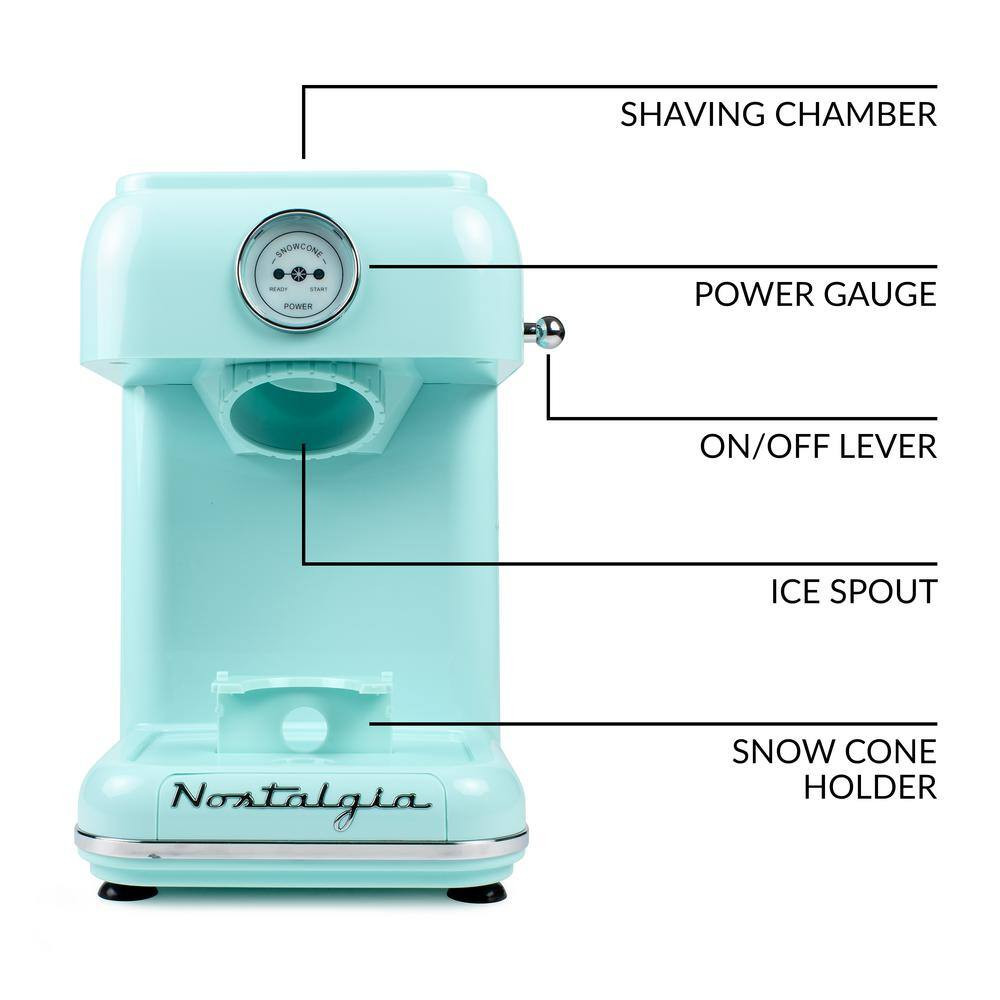 Retro Series Aqua Snow Cone Maker