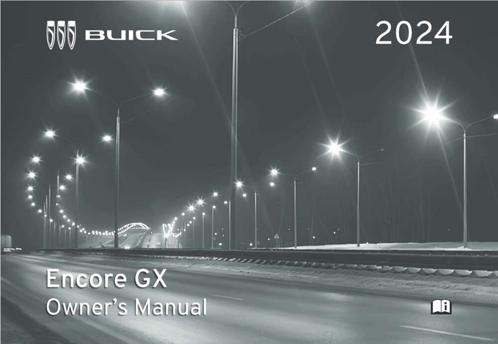 2024 Buick Encore GX Owners Manual User Guide Reference Operator Book