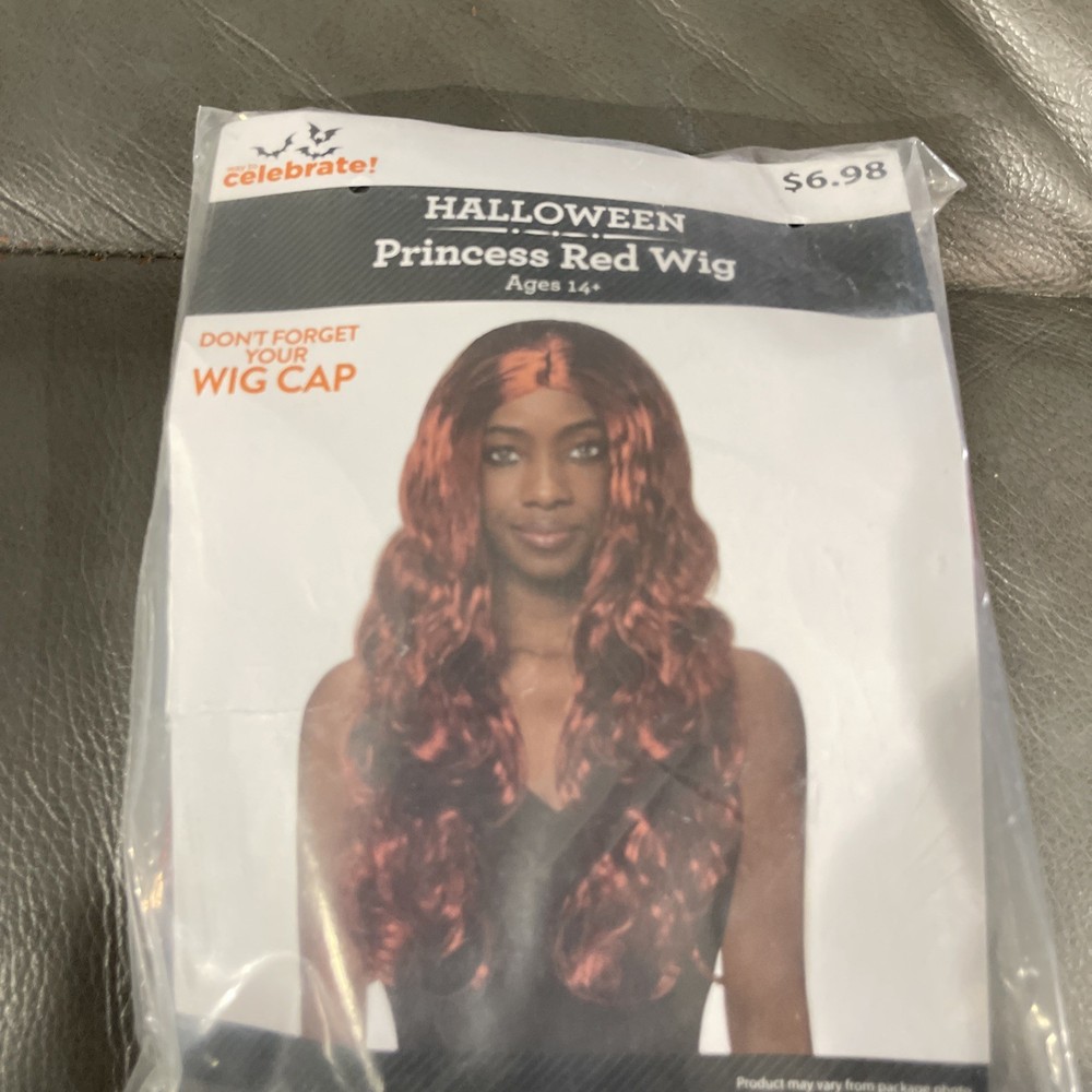 Halloween Princess Red Wig 14+