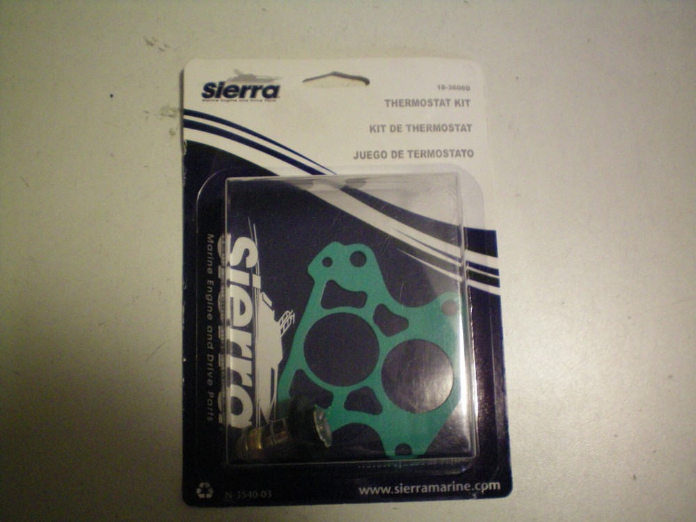 SIERRA #18-3608D  THERMOSTAT KIT,  FREE FREIGHT