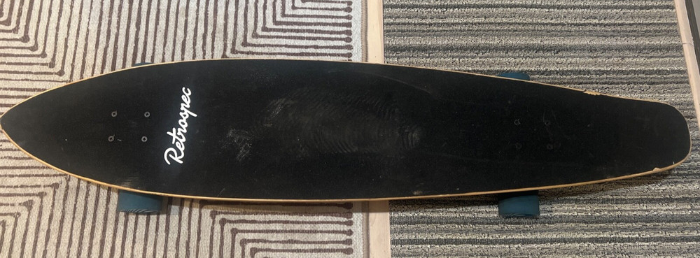 Retrospec Zed Sunset 44" Top Mount Bamboo Kicktail Longboard