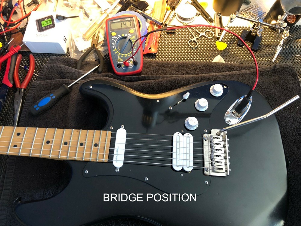 Electric Guitar Pickup Test Leads