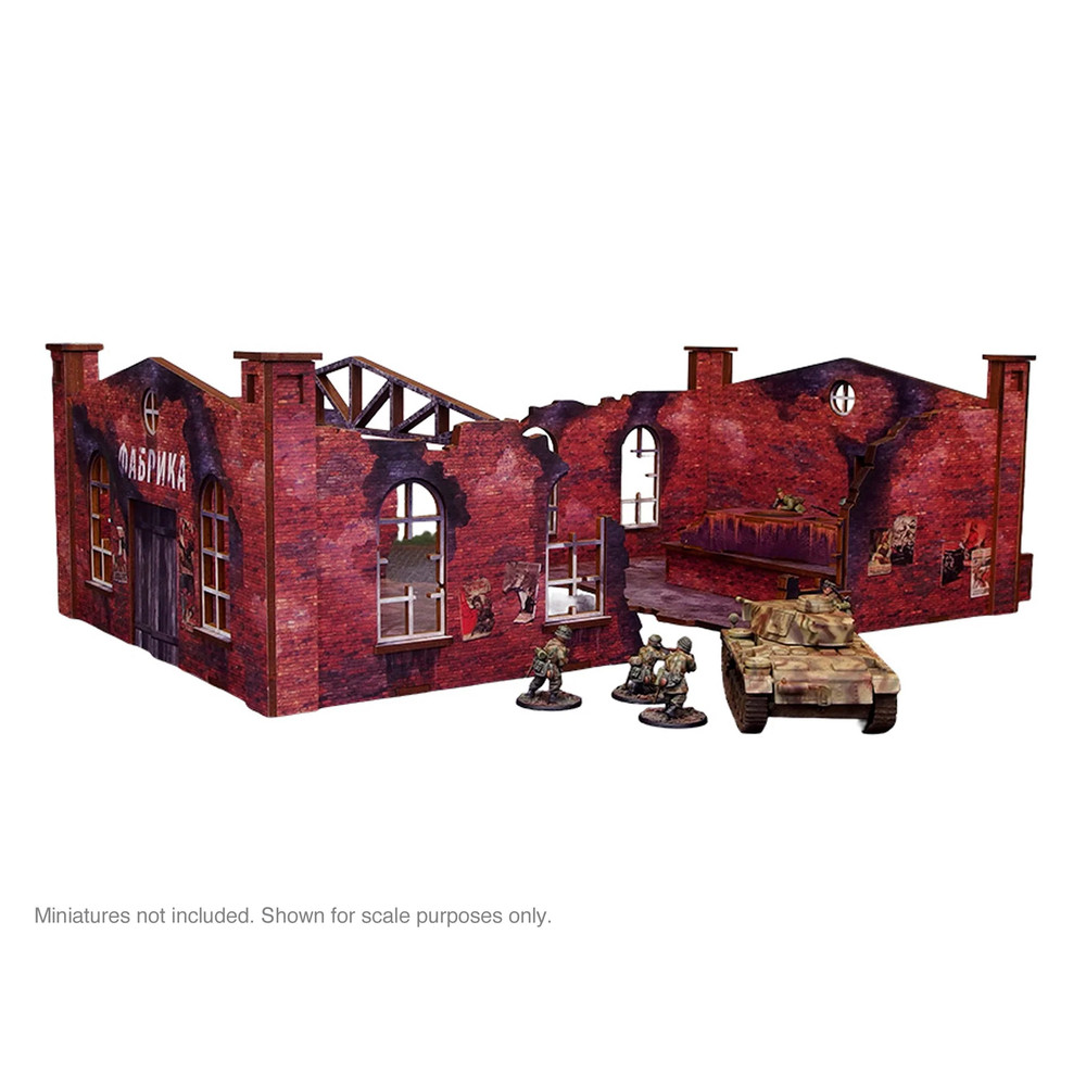 Micro Art Studio WW2 Ostfront Stalingrad: Factory Front Prepainted