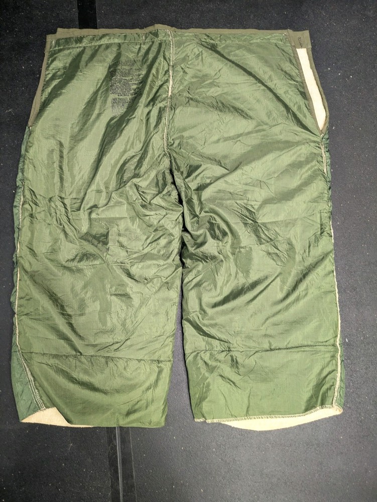 USGI M-1951 Arctic Trouser Liner X-Large Regular Wool