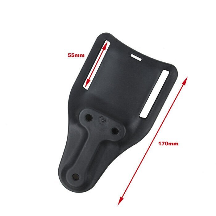 TMC Belt Mount Holster Drop Adapter Compact Version (Black) TMC3137-BK