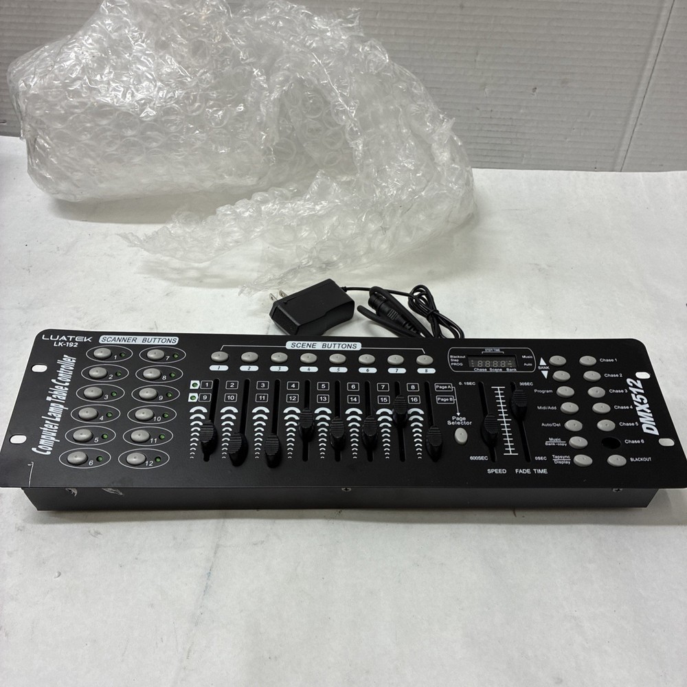 LUATEK LK-192 Computer Lamp Table Controller DMX512