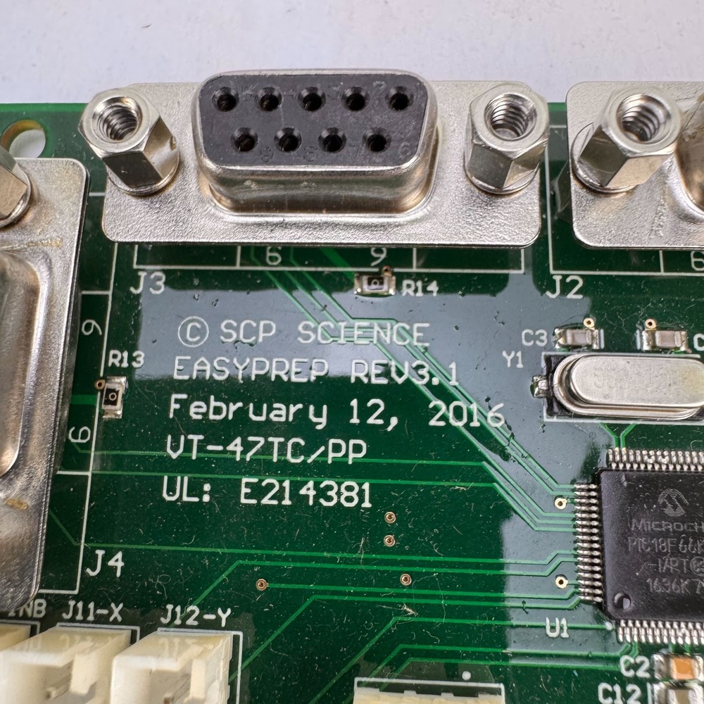 SCP Science EasyPREP Auto Sampler Board VT-47TC/PP E214381
