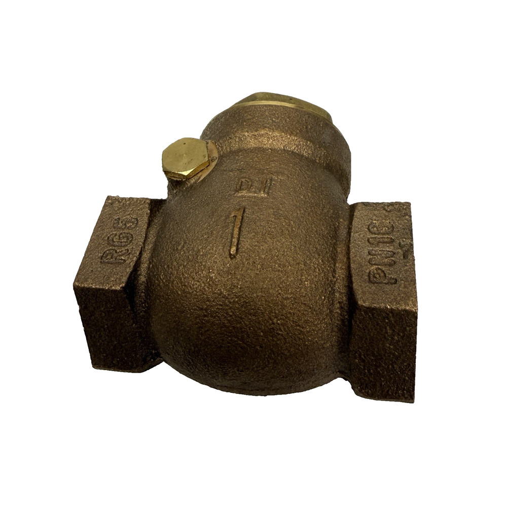 1" NPT   BRASS CHECK VALVE